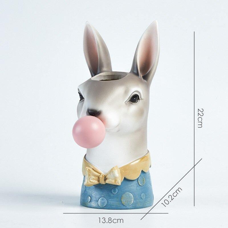 Bubblegum Animal Vase