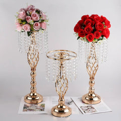 Crystal Candle Holder Tea Light Tealight Candle Holders Flower Vase