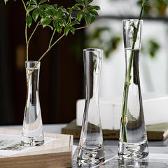 Transparent Small Glass Vase