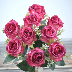 Wedding Decorative Simulation Rose Bouquet