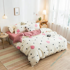 Cute Cartoon Print Duvet Cover