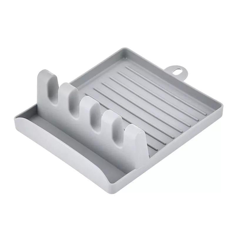 Non-Slip Heat-Resistant Kitchen Utensil Organizer Rack