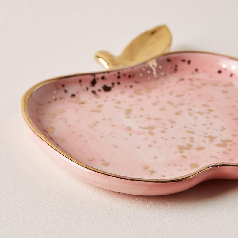 Cherry Pie & Apple Ceramic Dish