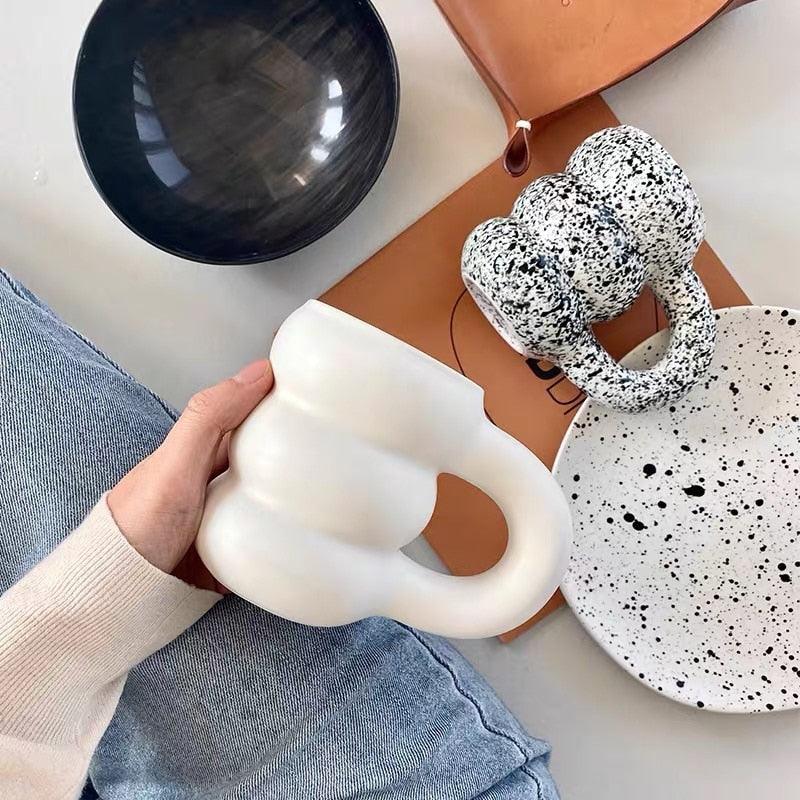 Chunko Thick Bubble Roll Ceramic Mug