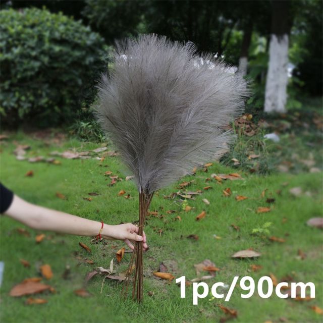 Artificial Pampas Grass Branch Flower