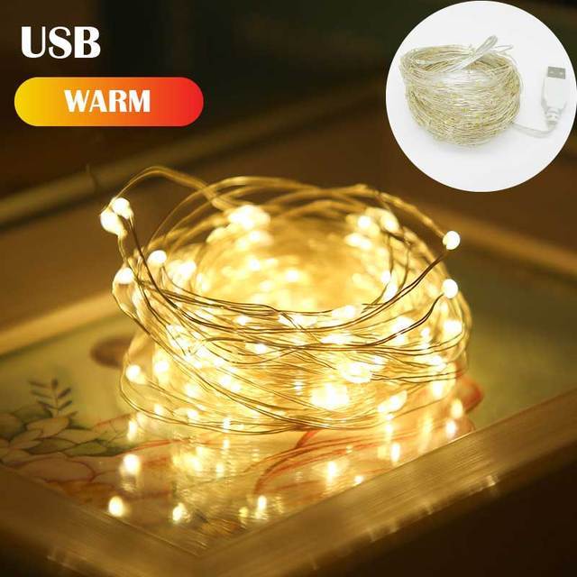 String Fairy Lights Battery USB