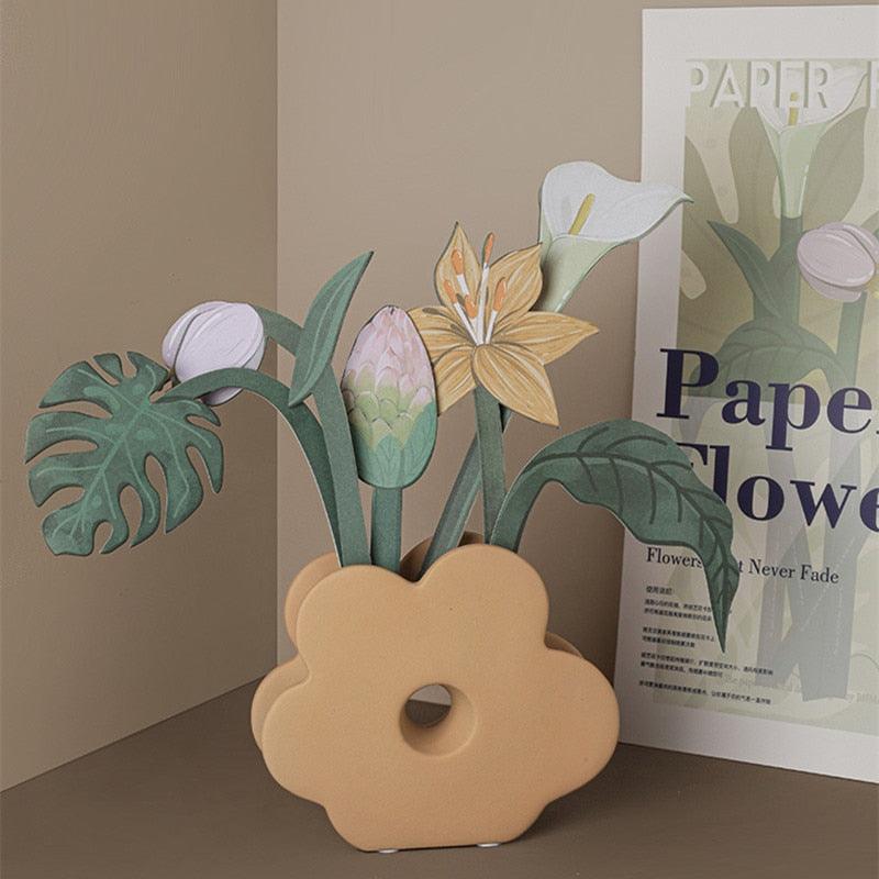 Tropical Paper Flower Bouquet