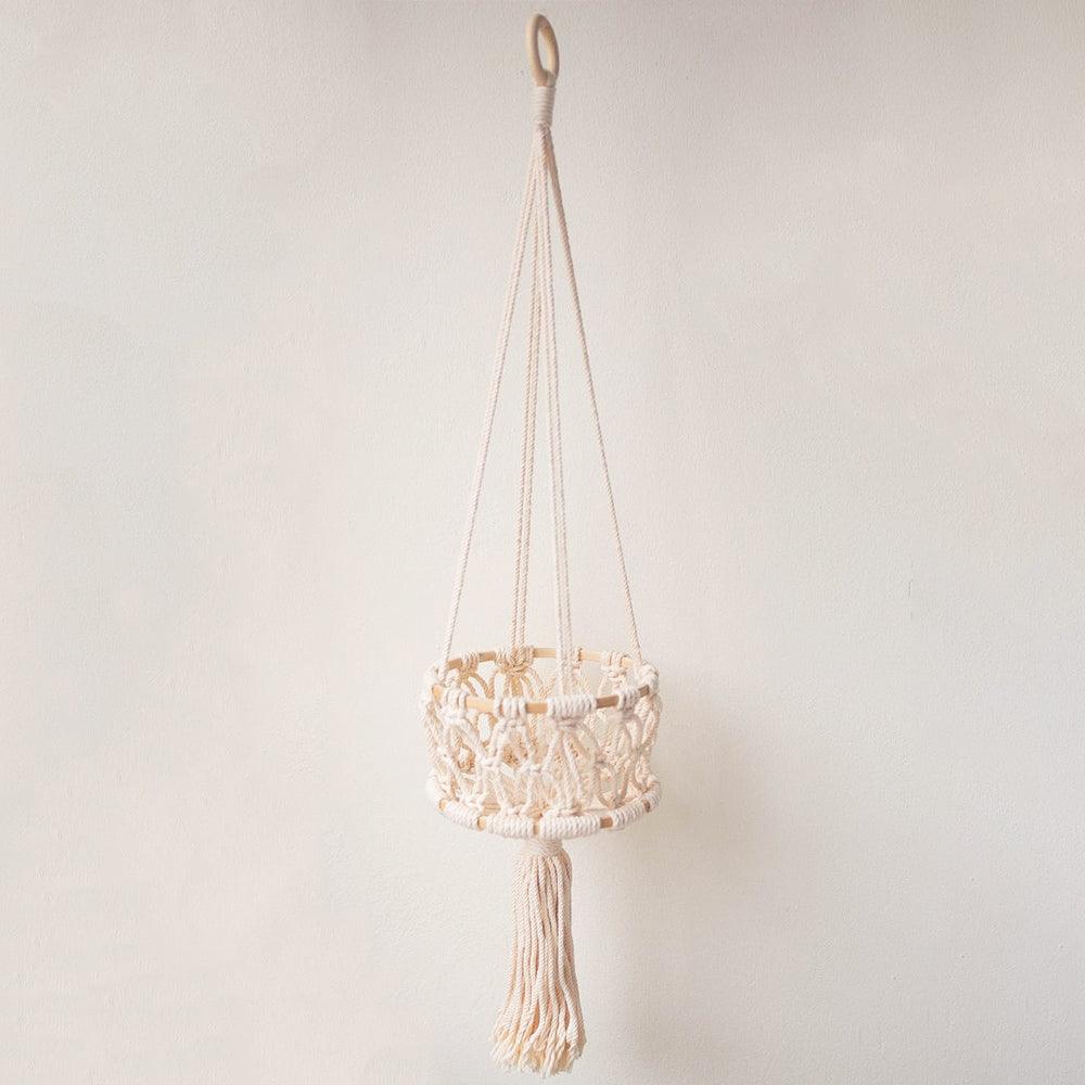 Mae Tiered Macrame Hanging Basket