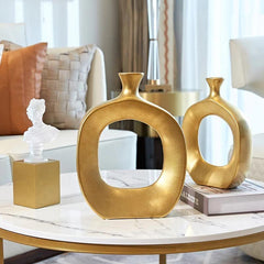 Sophia Gold Hollow Vases